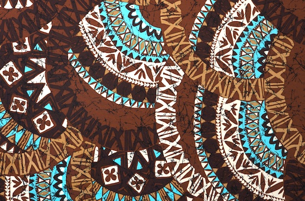 Printed Spandex (Brown, Chocolate, Turquoise, Multi)