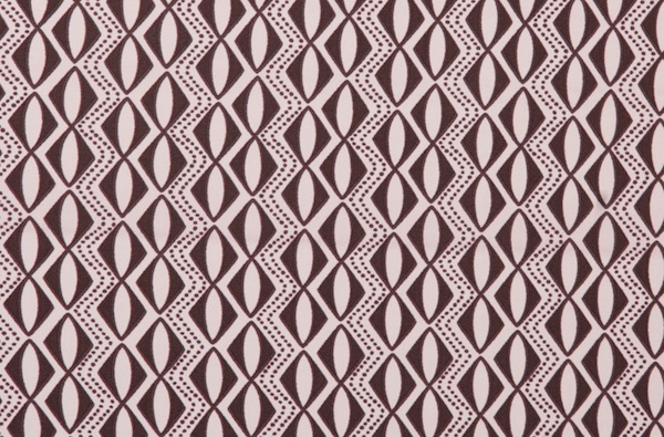 Printed Spandex (Brown, White)