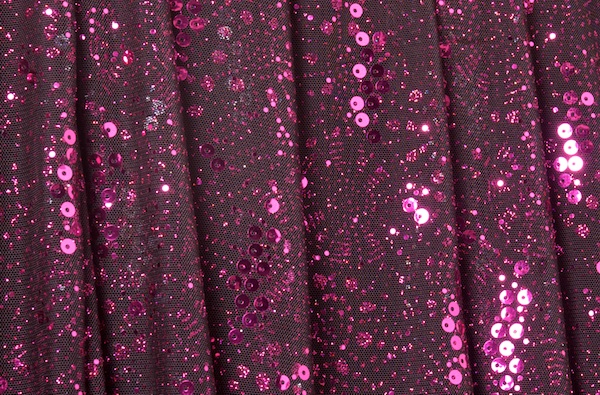 Glitter/Pattern Mesh (Black/Fuchsia)