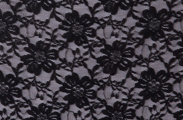 Stretch Lace (Black)