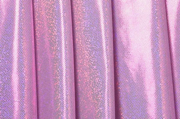 Holographic Dots (White, Fuchsia)
