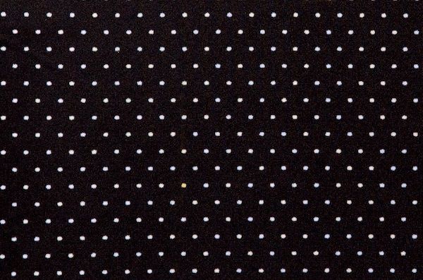 Printed Polka Dots (Black, White)