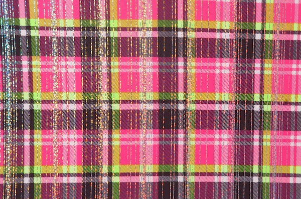 Pattern/Abstract Hologram (Pink/Lime/Silver)