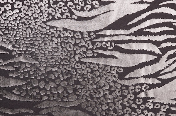 Animal Print Hologram (Black/Silver)