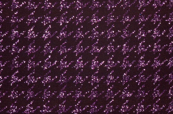 Glitter/Pattern Slinky (Black/Purple)