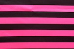 Printed Satin Stripes (Black/Pink)
