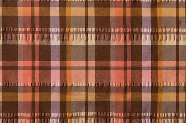 Woven Plaid Spandex (Brown/Multi)