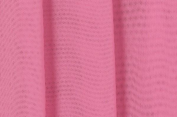 Stretch Solid Mesh (Candy Pink)