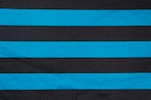 Printed Satin Stripes (Black/Turquoise)