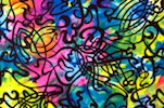 Printed Tie Dye (Multicolors)