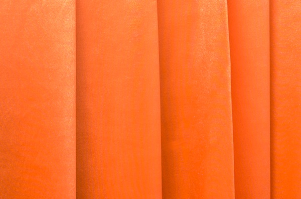 Satin Spandex-medium  weight- (Orange)