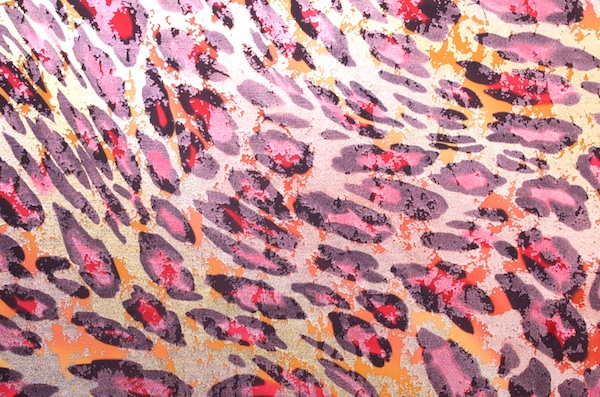 Animal Print Hologram (Pink/Yellow/Multi)