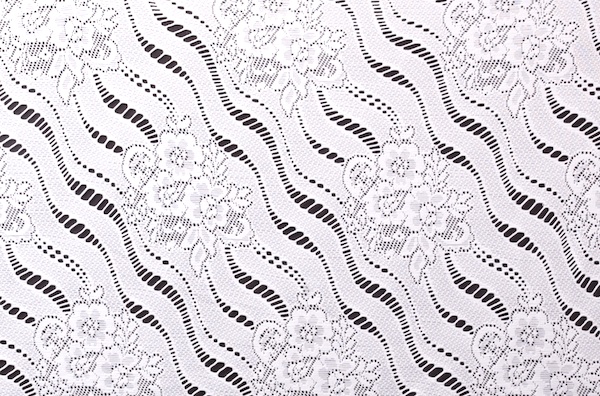 Stretch Lace (White)