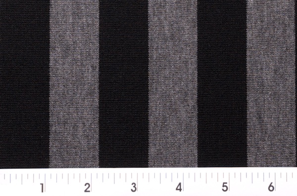 Printed Stripes (Black/Dark Gray)