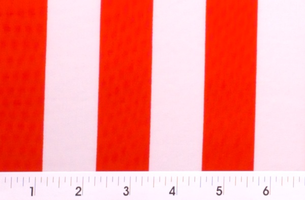 Printed Stripes (Red/White)