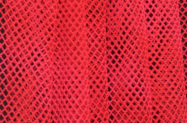 Tie Dye Fishnet (Strawberry)