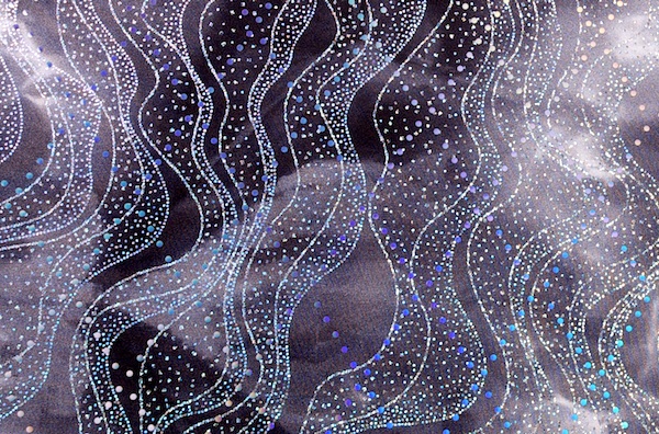 Hologram Spandex (Black, Silver)