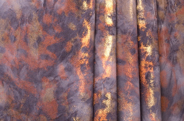 Metallic Denim (Black/Gray/Gold/Copper)