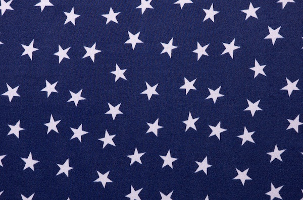 Printed Stars (Navy/White)