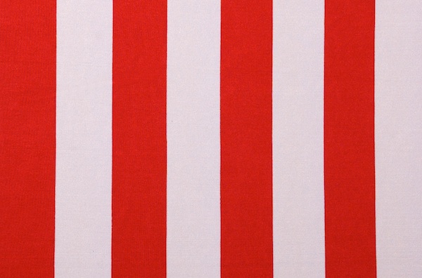 Printed Stripes (Red/White)