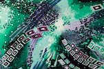 Novelty Spandex ITY (Green/Blue/Black/Multi)