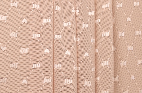 Glitter/Pattern Mesh (Nude)