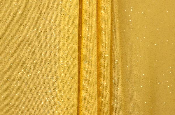 Sheer Glitter/Pattern (Yellow)