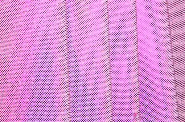 Holographic Dots (Fuchsia/White)