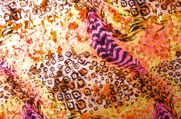 Animal Print Hologram (Gold/Pink/Black/Multi)