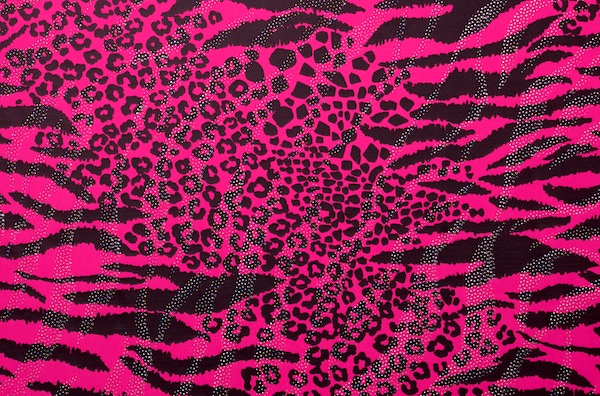 Animal Print Hologram (Pink/Black/Silver)