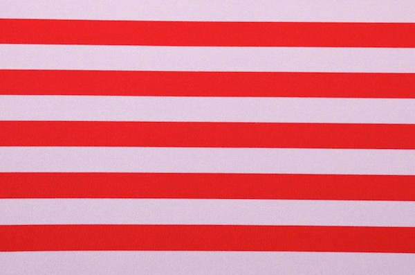 Printed Stripes (Red/White)