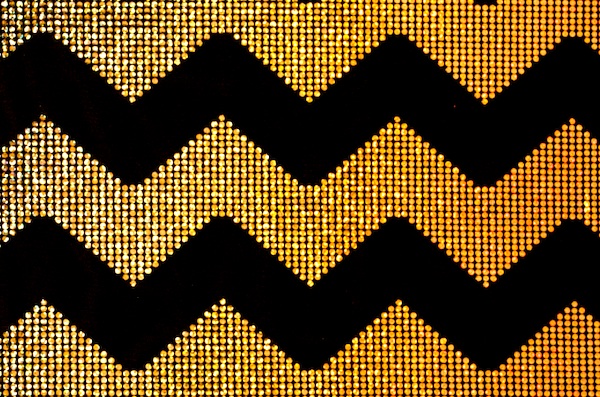 Pattern/Abstract Hologram (Black/Gold)