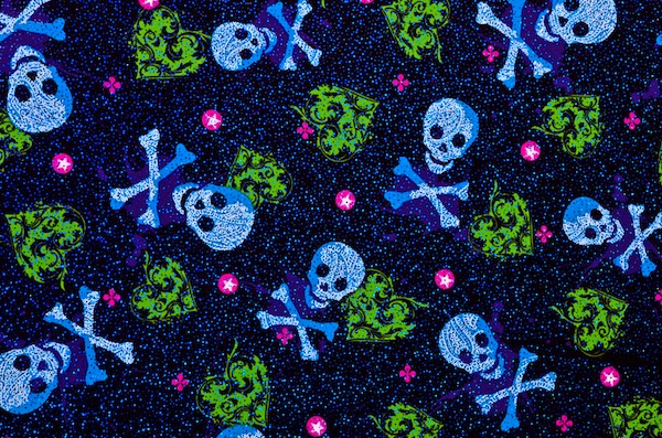 Pattern/Abstract Hologram (Green/Purple/Black/Royal/Multi)