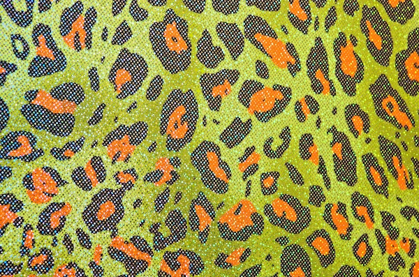 Animal Print Hologram (Black/Orange/Lime)