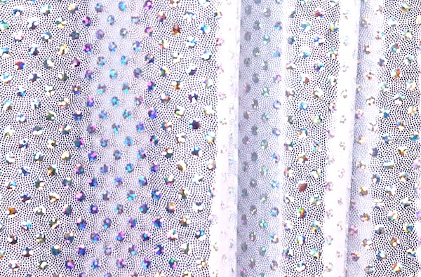 Holographic dots (Silver/Silver/White)