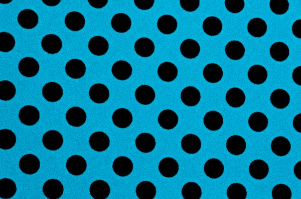 Polka Dots (Turquoise/Black)