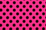 Printed Polka Dots (Hot Pink/Black)