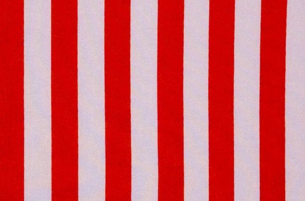 Printed Stripes (Red/White)