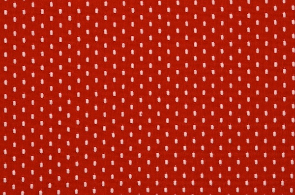 Printed Cotton Lycra&reg; (White/Red)