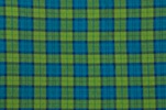 Printed Cotton Lycra&reg; (Turquoise/Lime)