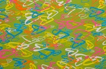 Printed Spandex (Neon Multi)