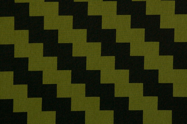 Printed Cotton Lycra® (Black/Green)
