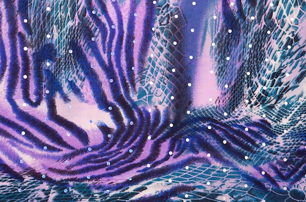 Novelty Spandex ITY (Purple/Teal/Multi)