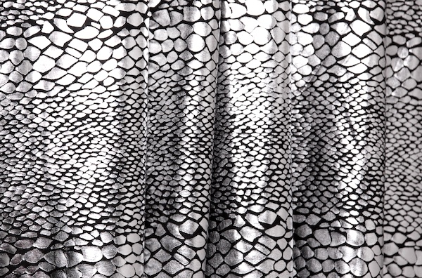 Novelty Spandex (Black/Silver)