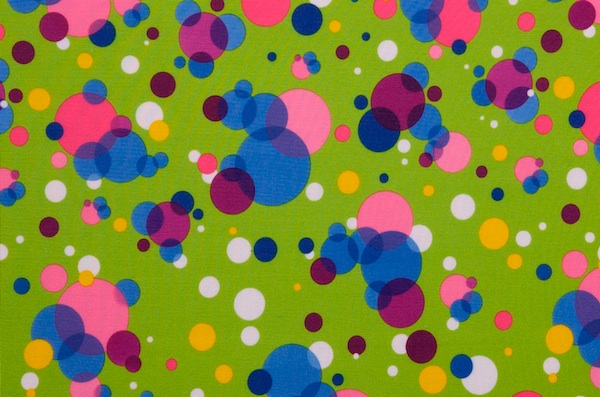Printed Polka Dots (Lime, Pink, Blue, Multi)