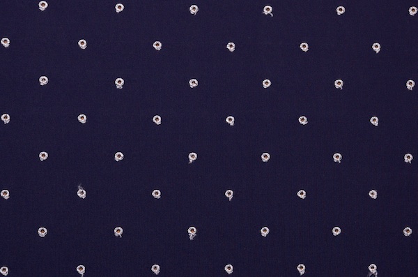 Novelty Spandex (Navy/White)