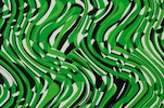 Printed Spandex (Lime/Black/White)