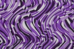 Printed Spandex (Purple/Dark Purple/White)