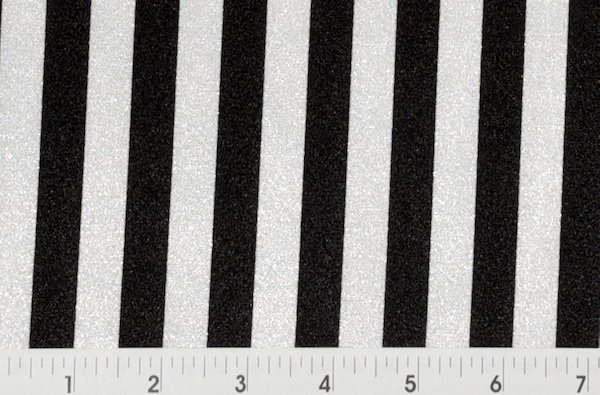 Printed Stripes (Black/White)
