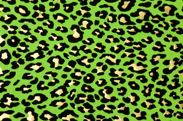 Animal Print Holograms (Black/Lime/Gold)